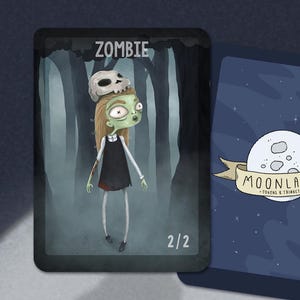 5 Zombie #2 Tokens for Magic the Gathering, MTG