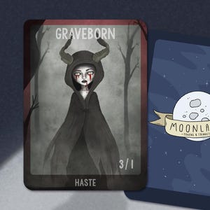 5 Graveborn Tokens for Magic the Gathering, MTG