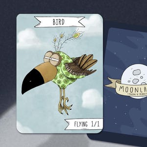 5 Bird #2 Tokens for Magic the Gathering, MTG