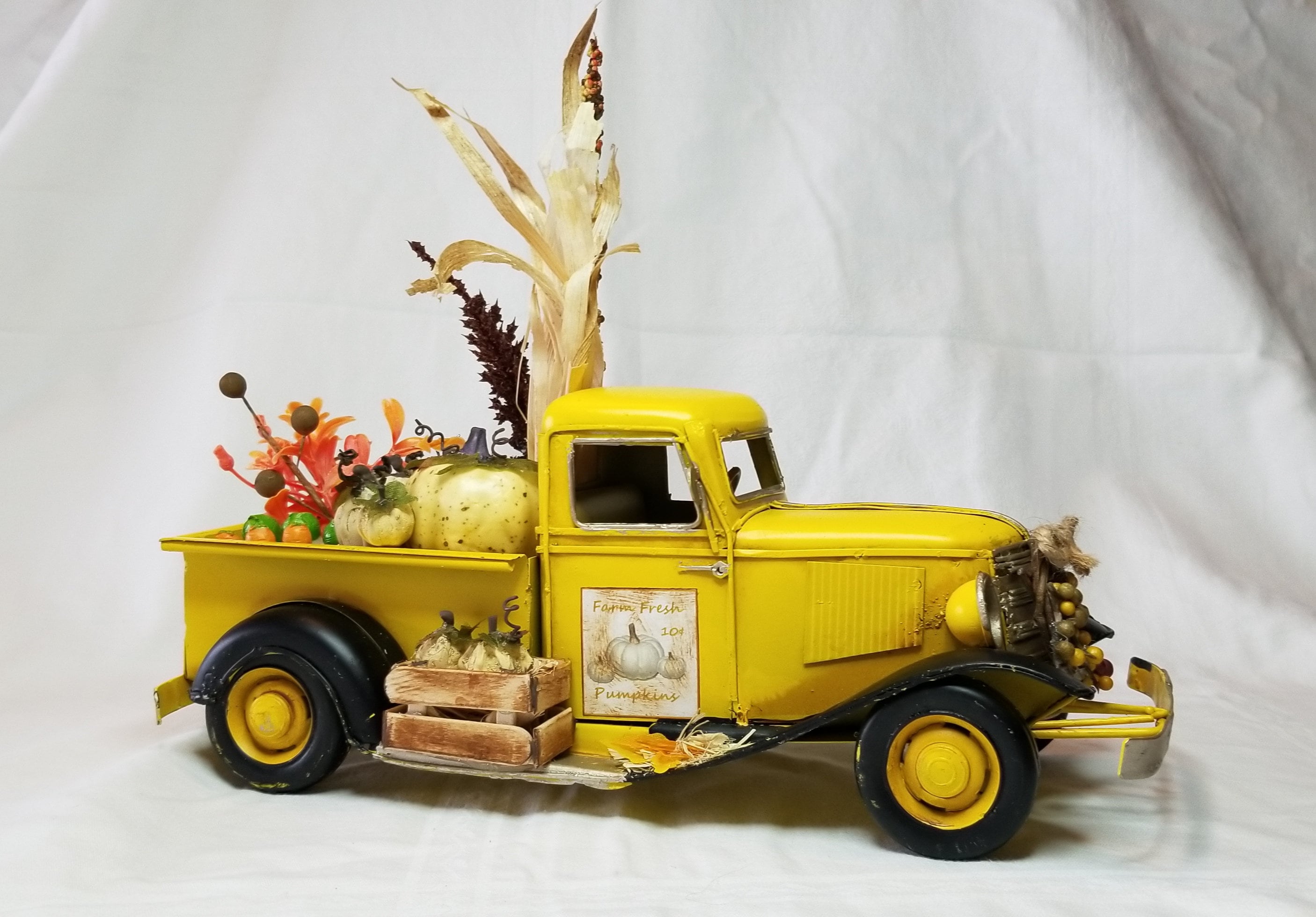 Fall Decoration Fall Truck Decor Fall Truck Accent Vintage Etsy