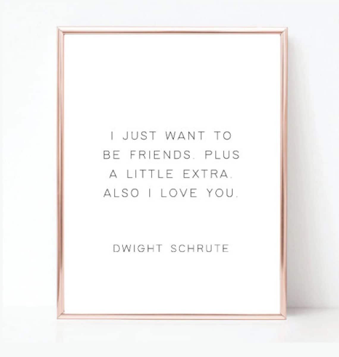 Dwight Schrute Quote- Printable Wall Art - the Office Quote - Room ...