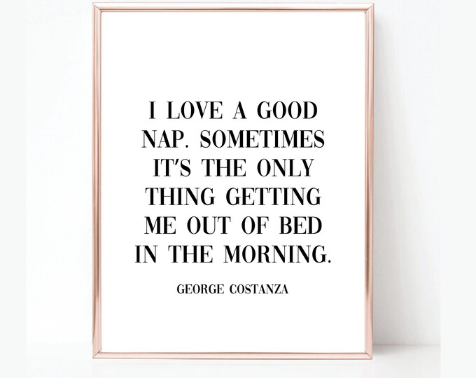 Seinfeld Quote Printable Wall Art Room Decor Apartment Decor Home Decor ...