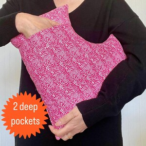 Mastectomy pillow with pockets, Breast surgery pillow, After breast cancer gift, Breast surgery recovery gift, Mastectomy recovery pillow