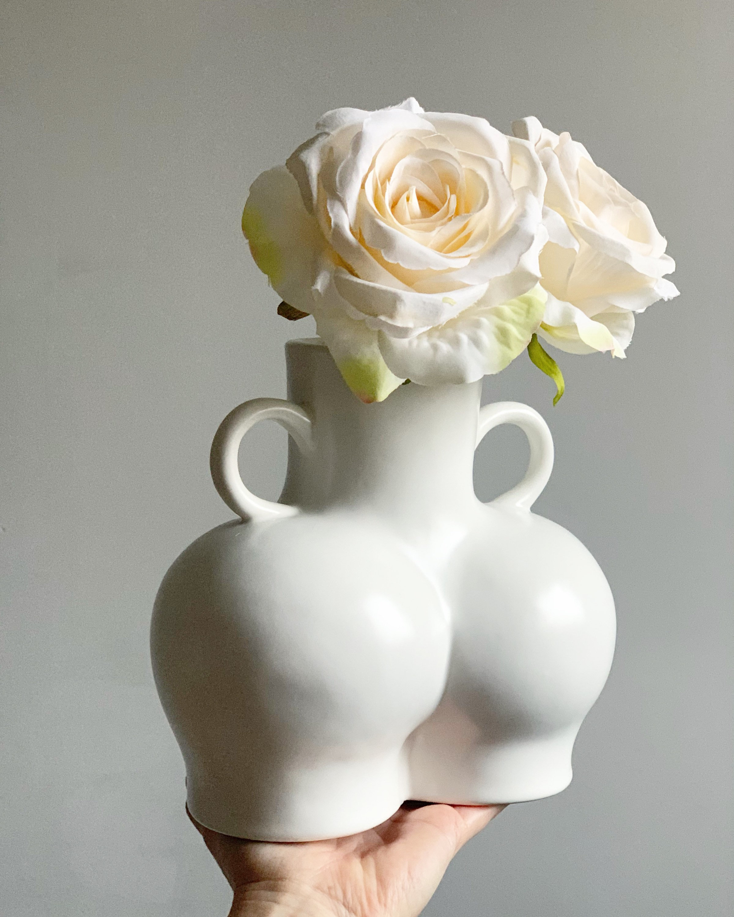 Bum/Booty Body Vase with Handles. Curvy Modern Home Decor. Etsy