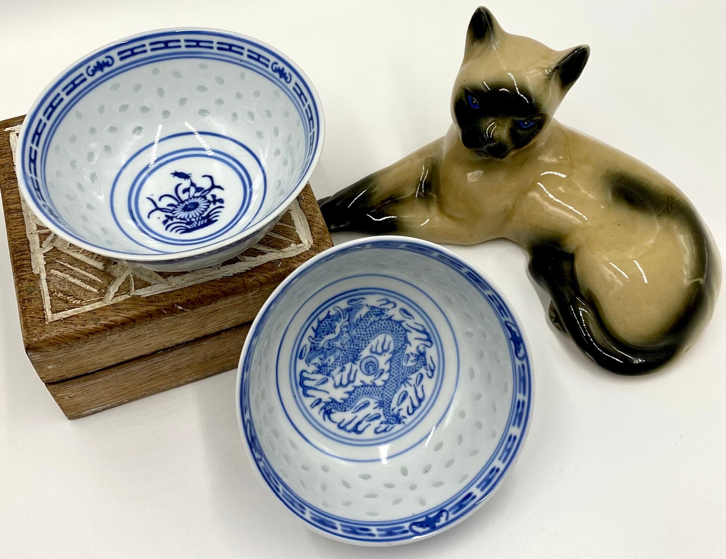 Chinese Dragon Bowl - Etsy