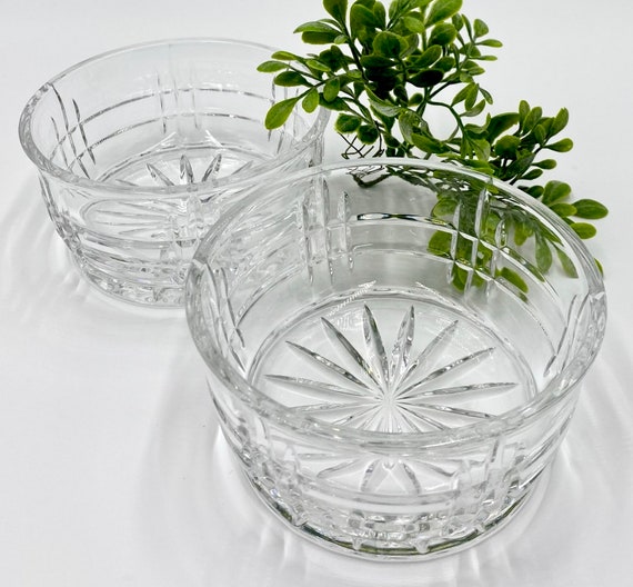 Beautiful Bombay Cut Crystal Pet Bowls Cut Glass Cat or Dog Bowls Feeding Bowls Food and Water Bowls Pampered Pet Food Water Bowls Etsy