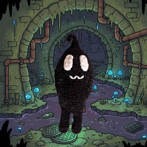 Shadow Monster Krobus Crochet Pattern (Digital Pattern Only)