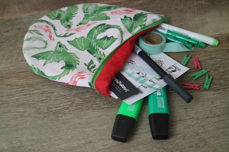 Mother of Dragons Planner Pouch Dragon Bag Bullet Journal Accessories Supplies