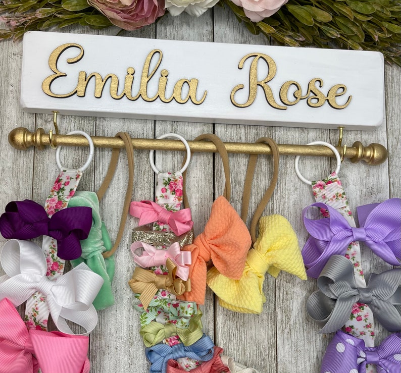 Accessory Wall Display Accessory Organizer Custom Nursery Etsy