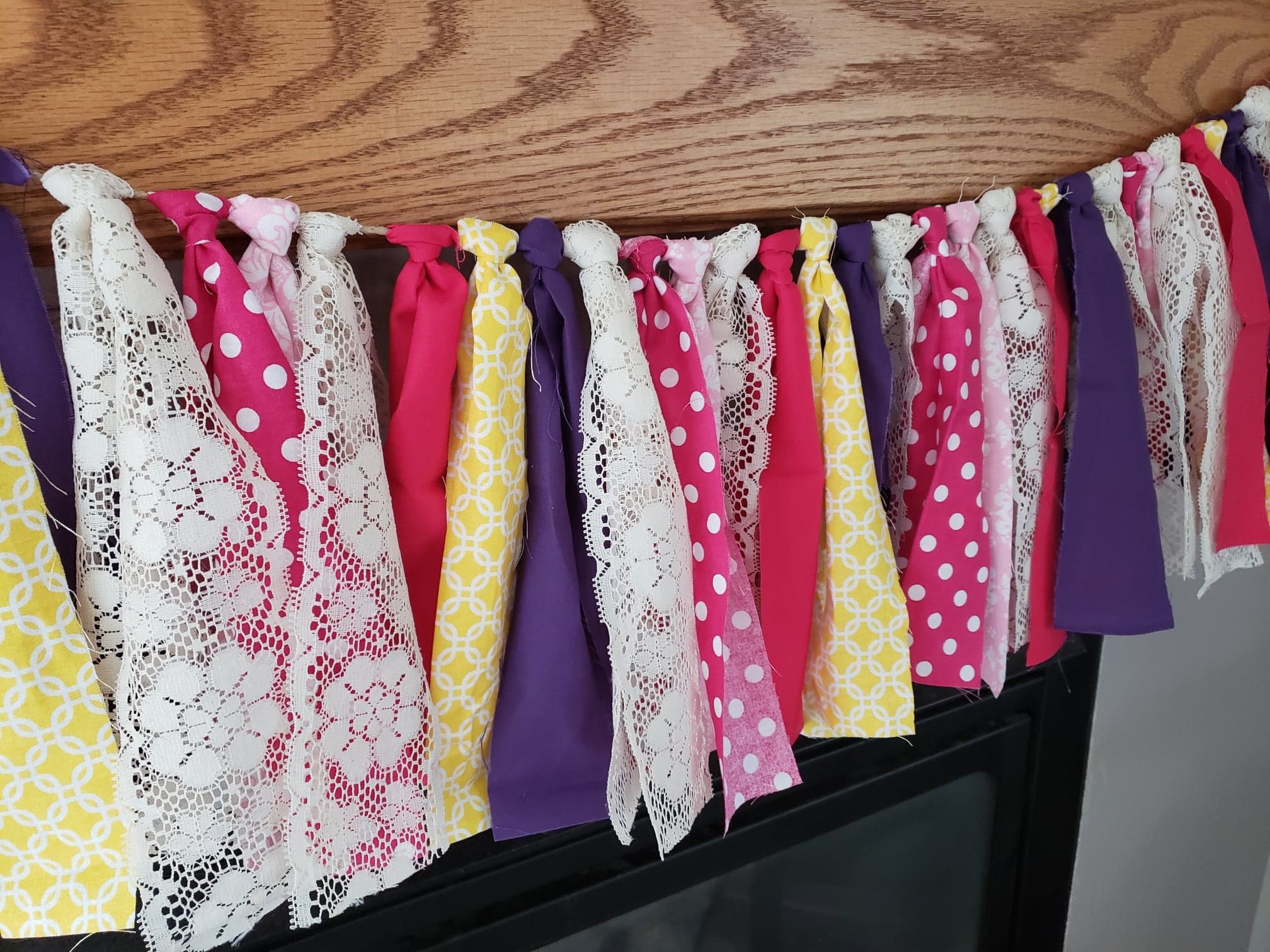 cloth tassel garland