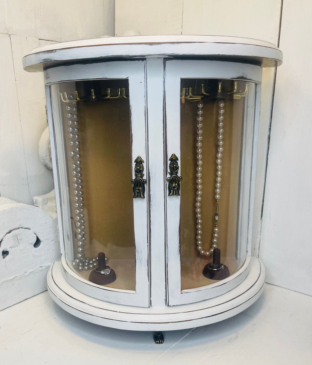 Grand Jewelry Box White Jewelry Box Jewelry Box Girl's Etsy