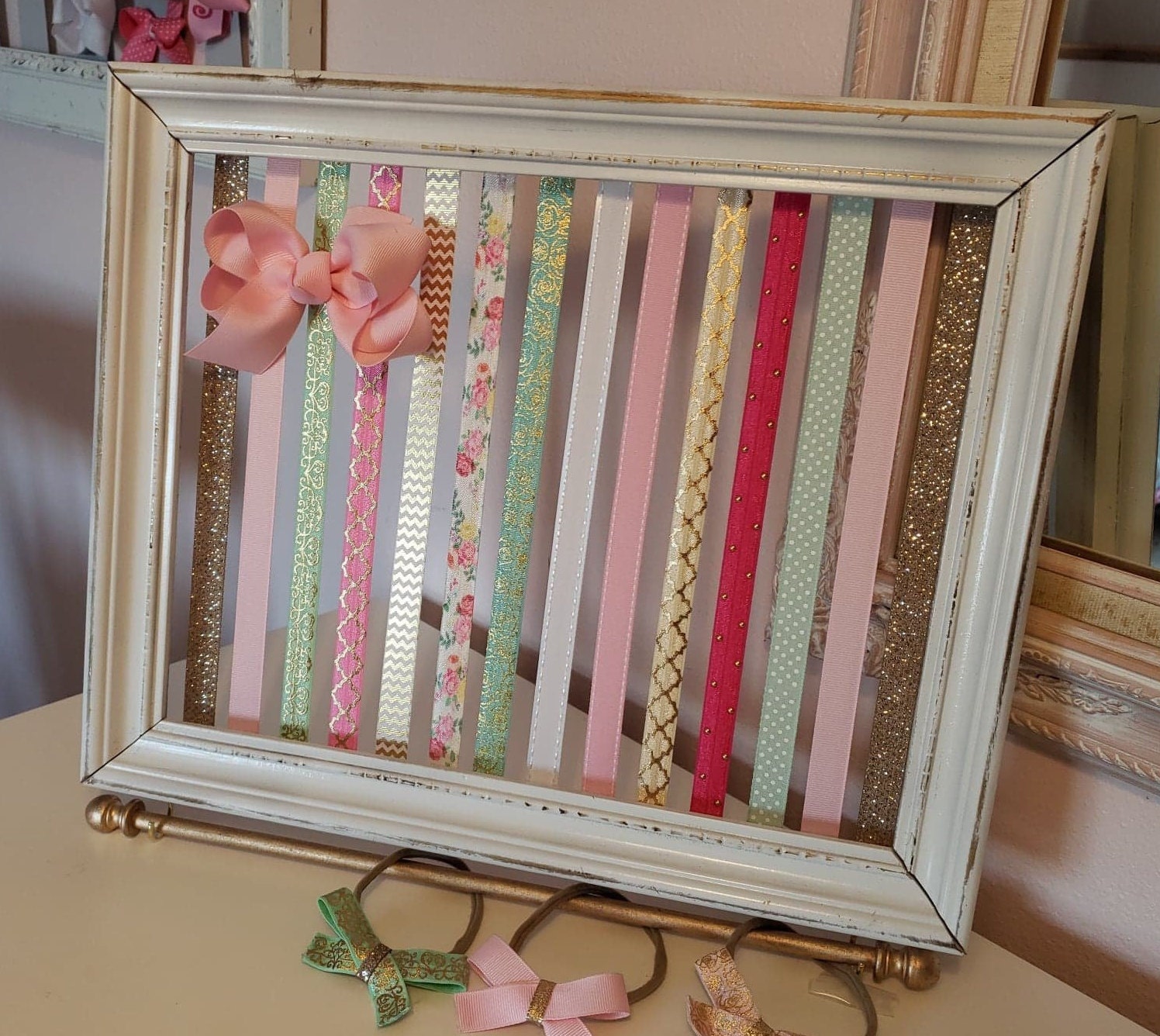 bow holder for baby girl