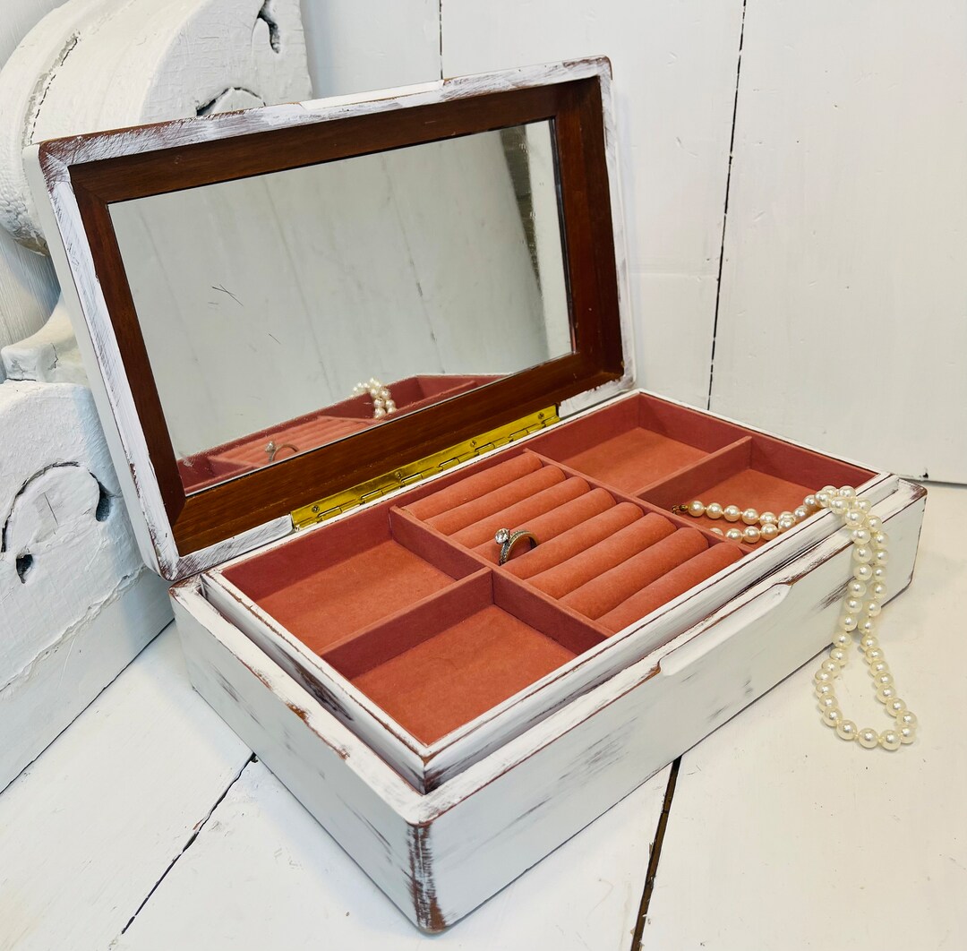 Girl's Jewelry Box Pink Jewelry Box Retro Jewelry Box Etsy