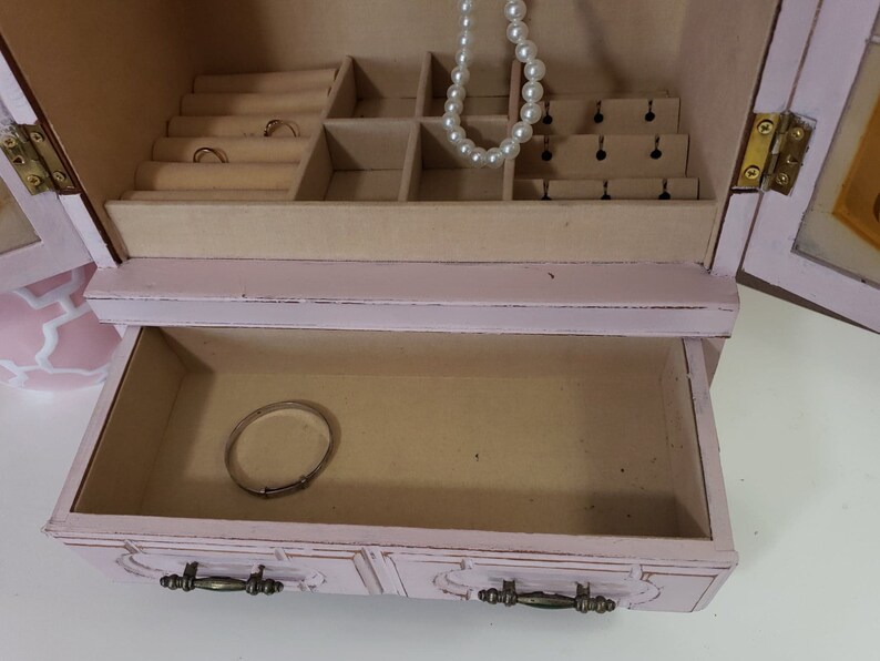Girl's Jewelry Box Vintage Jewelry Box Retro Jewelry Etsy