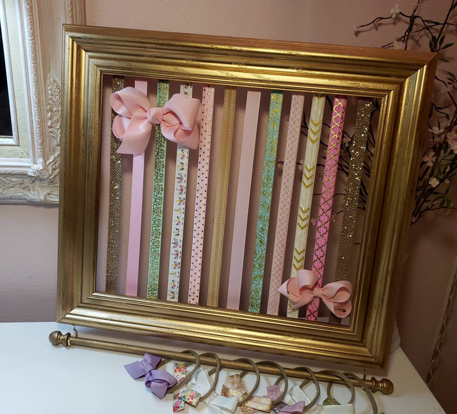 bow holder for baby girl