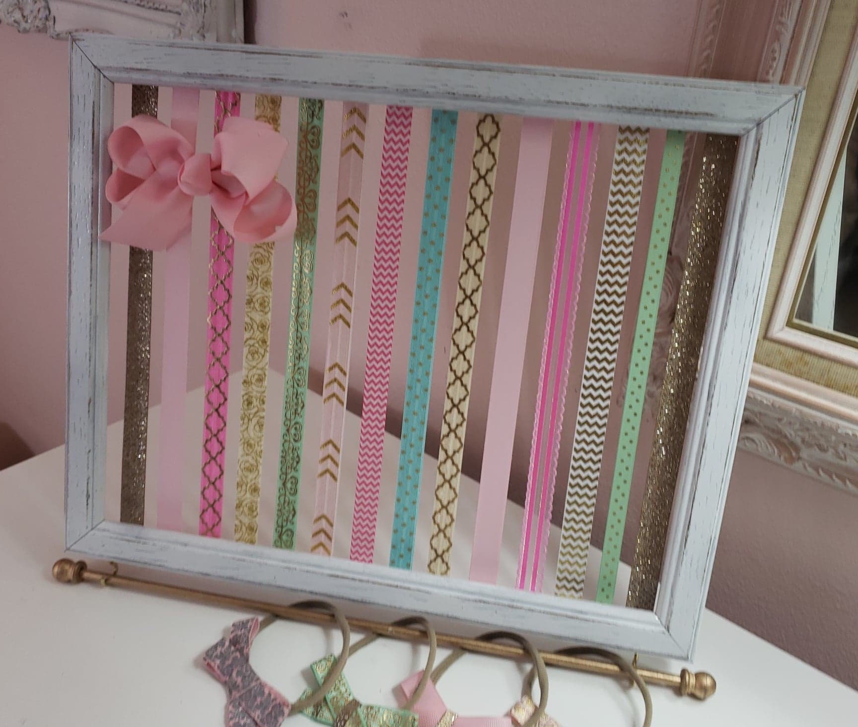 Hair Bow Organizer Hair Bow Holder Headband Holder Colorful