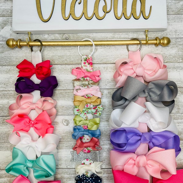 Ribbon Bow Holder Etsy