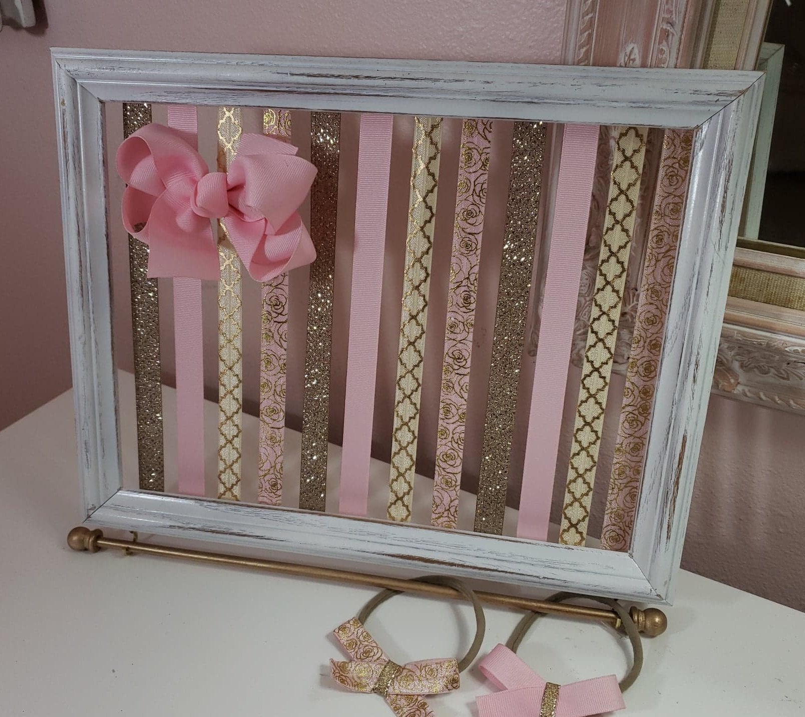 baby girl bow holder