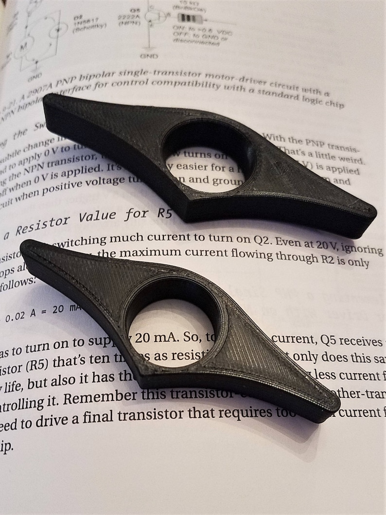 Personalized Book Page Holder Thumb Page Holder Book Etsy