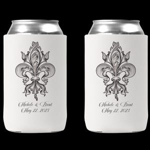 Can Coolers White Custom Neoprene Can Coolers Wedding Favors Personalized Events Can Coolers Custom Neoprene Can Coolers Personalized