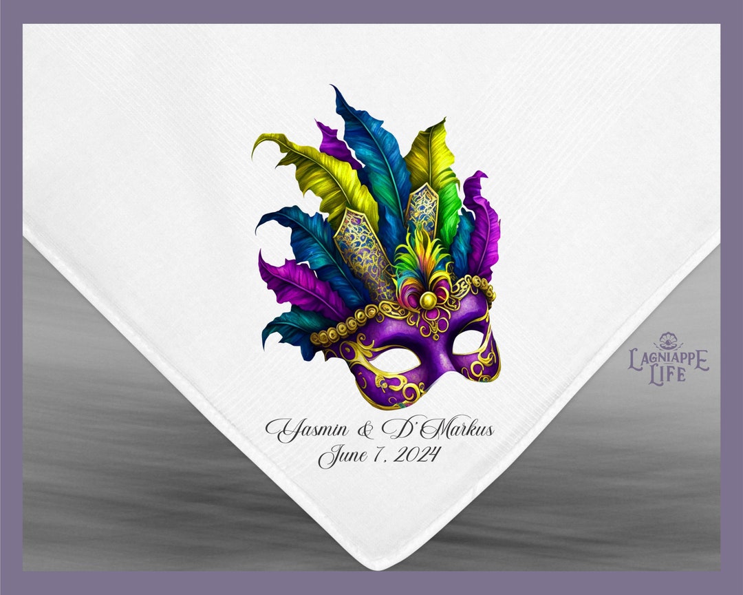 mardi gras handkerchiefs