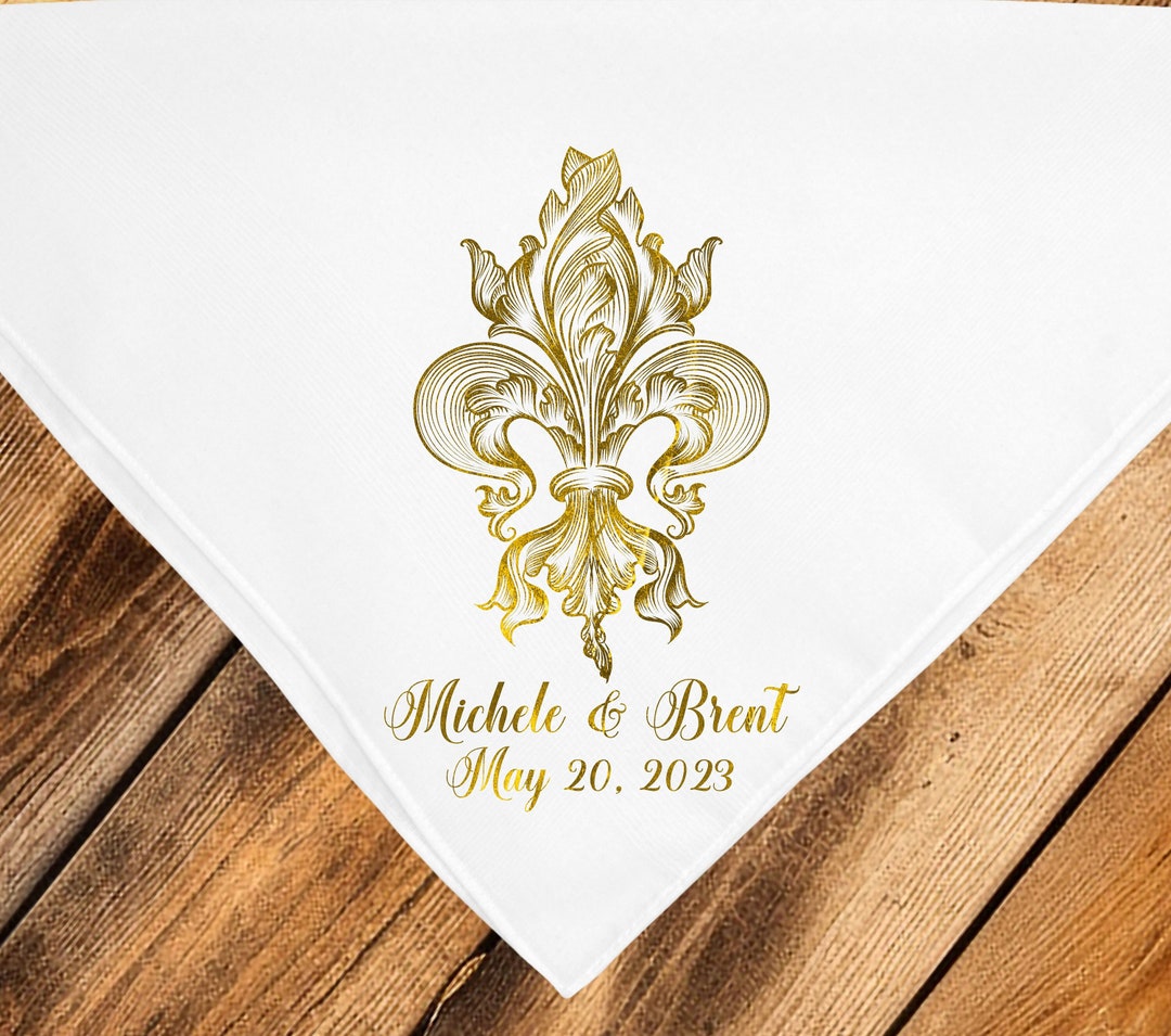 mardi gras handkerchief