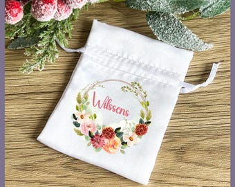 Custom Gift Bags Personalize Gift Bags Wedding Favor Bags Customize Your Gift Bag Personalize with Names Date Picture Image on Gift Bag