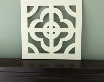 Quatrefoil Wall Art Etsy