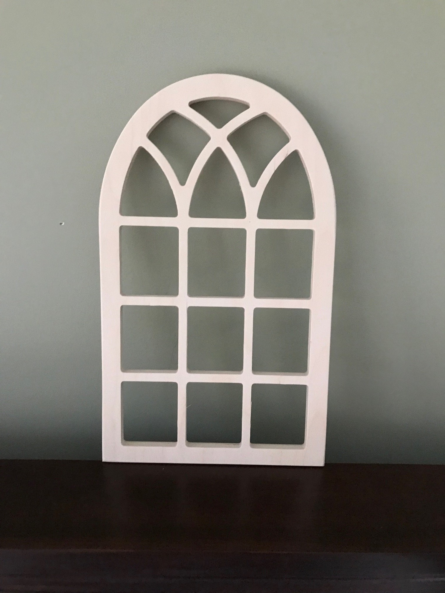 ランキング2025 Frame, Window Arched Small Faux Stained Arch, Window, トップス