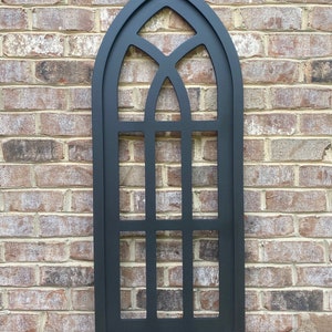 Arched Window Frame Cathedral Arch Heirloom Piece Inset 44x18 - Etsy