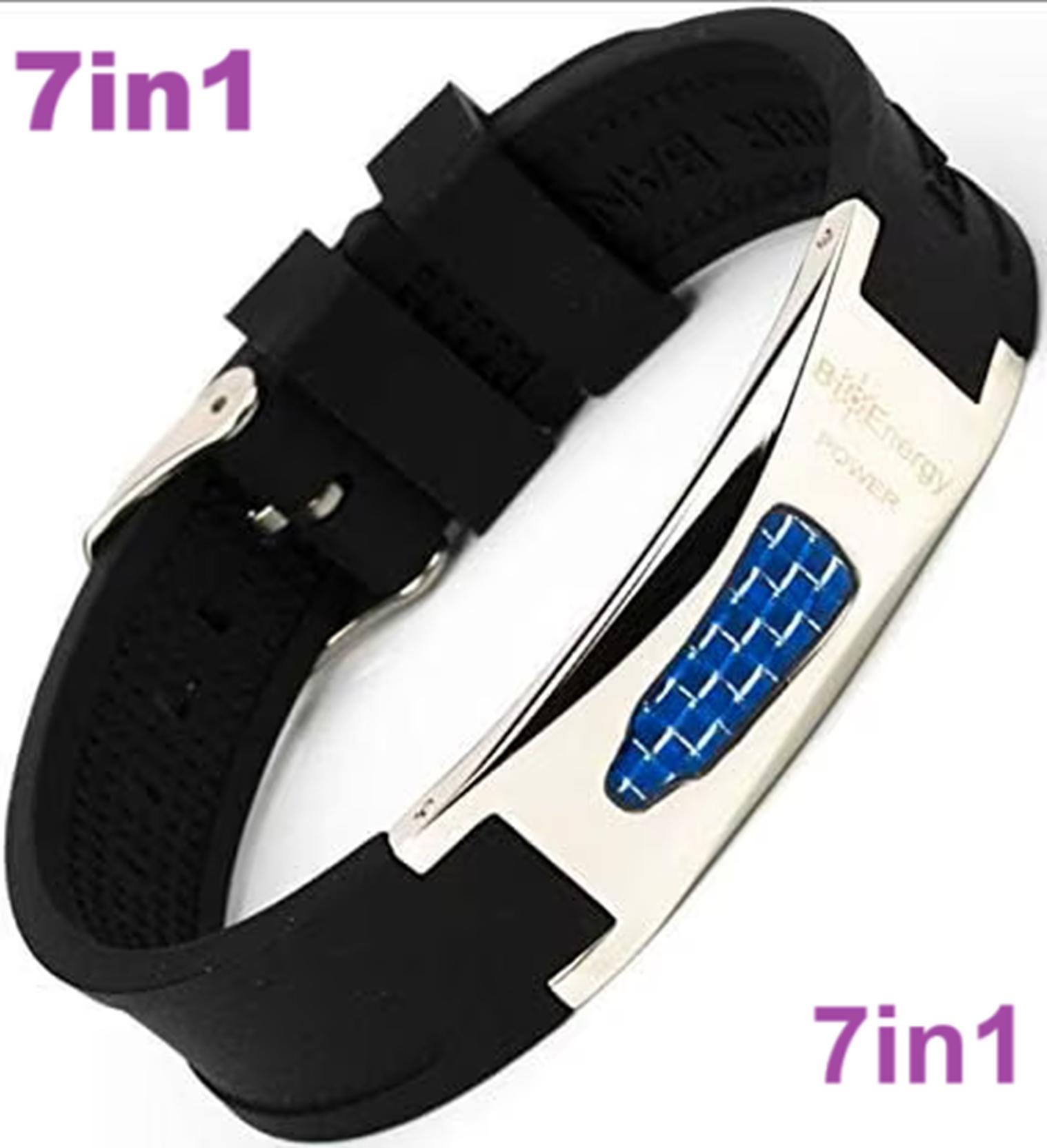 Bracelet Magnétique énergie Santé BIO - Brassard Titane Pour Bien-être (douleurs, Arthrite), Neuf