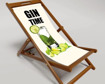 Gin Time deckchair