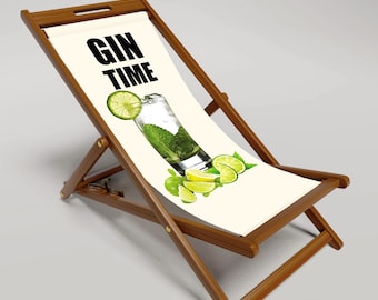 Gin Time deckchair