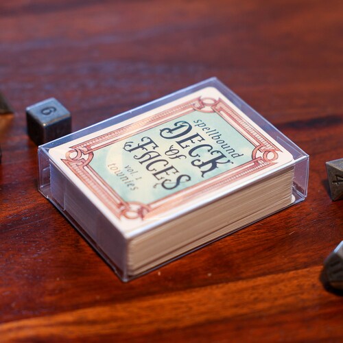 The Deck of Faces 60 Unique NPC Cards for Dungeons and | Etsy