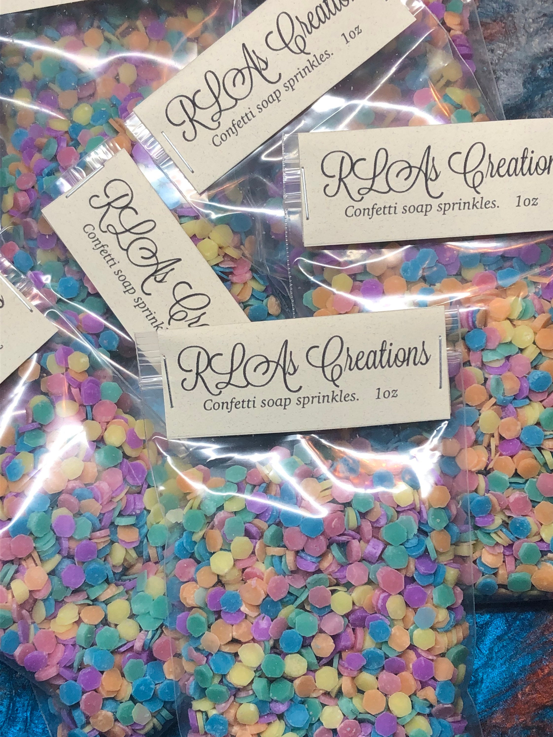 Soap confetti sprinkles for soap makers. Etsy