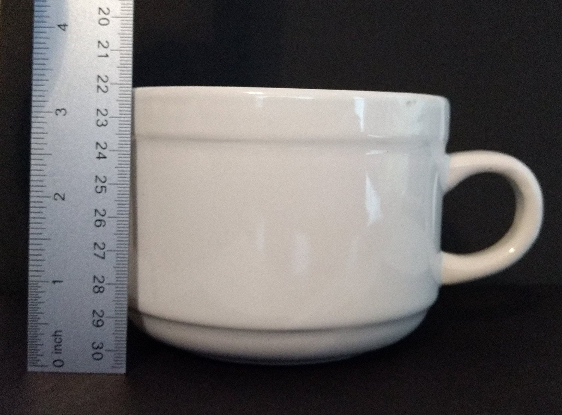 Royal Norfolk Ceramic Soup Mug 22oz White Blank Etsy