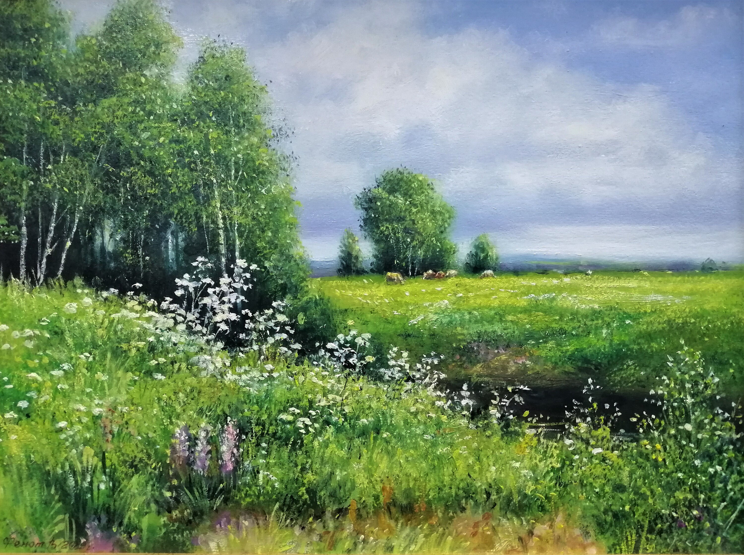 Painting series Scenery 11 oil painting on canvas painting Etsy