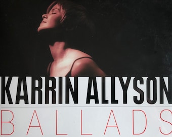 Karrin Allyson / Ballads - Remembering Coltrane - BLUE Colored Vinyl Record LP Album - Pure Audiophile PA-001 - Numbered - 180 Gram