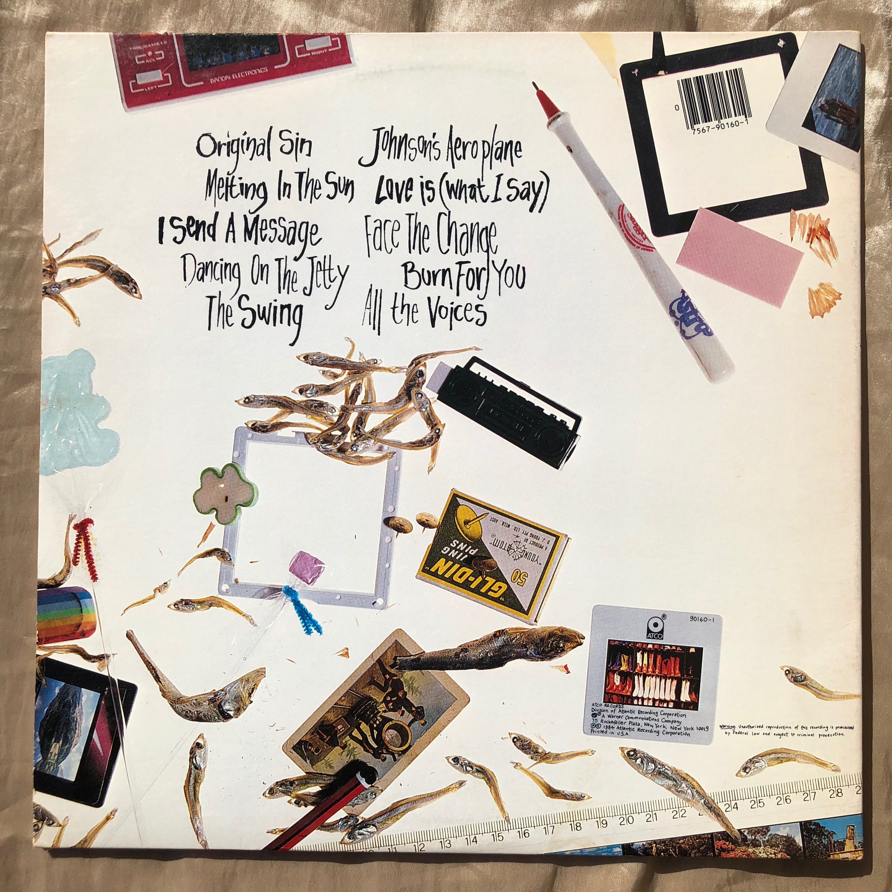 Inxs The Swing Vinyl Record Lp Album Atco 90160