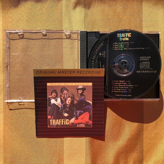 Traffic Traffic Mobile Fidelity Sound Lab 24 Karat Gold Audiophile CD MFSL MoFi UDCD 629 Ultradisc 2 Traffic Traffic Mobile Fidelity Sound Lab 24 Karat Gold Audiophile CD MFSL MoFi UDCD 629 Ultradisc 2