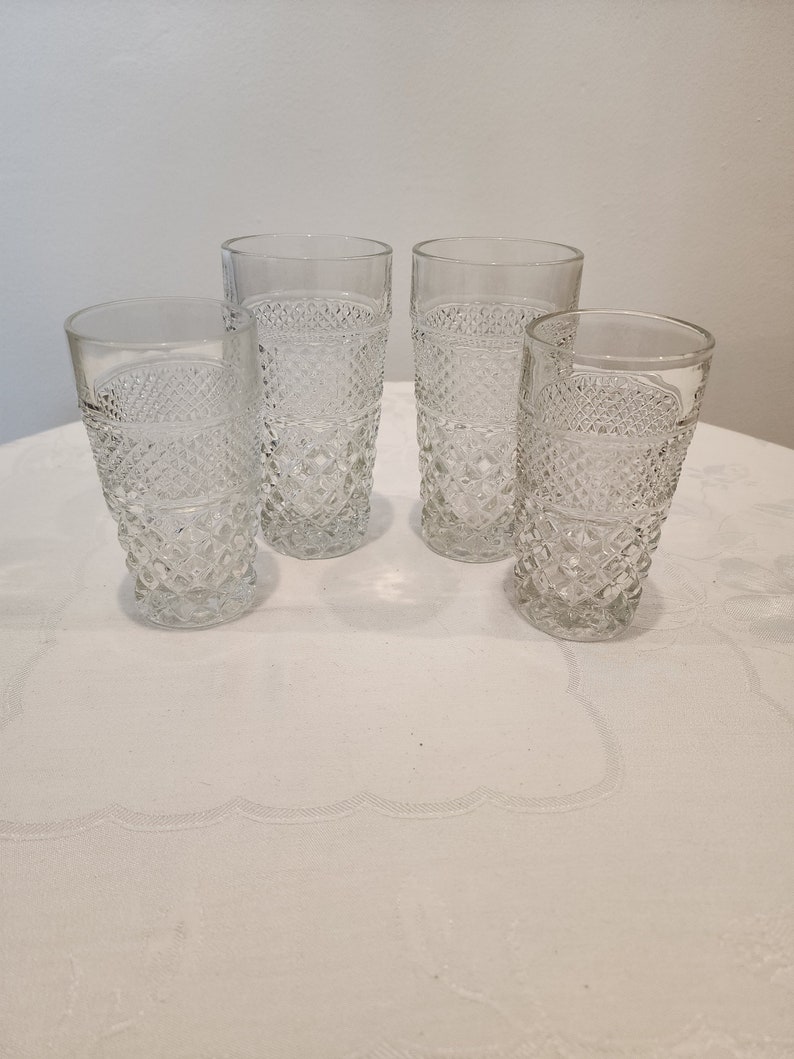Vintage Anchor Hocking Glasses Etsy