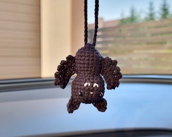 Bat car accessories Halloween car rear view mirror