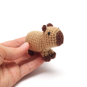 Tiny capybara figurine