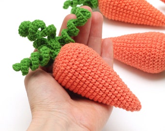 Crochet  carrot toy Easter baby gift