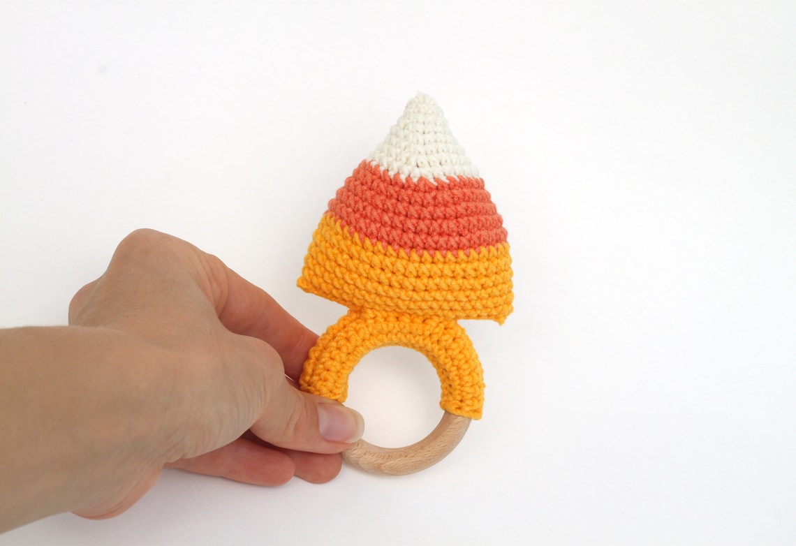 Halloween baby gift set Pumpkin rattle toy Etsy