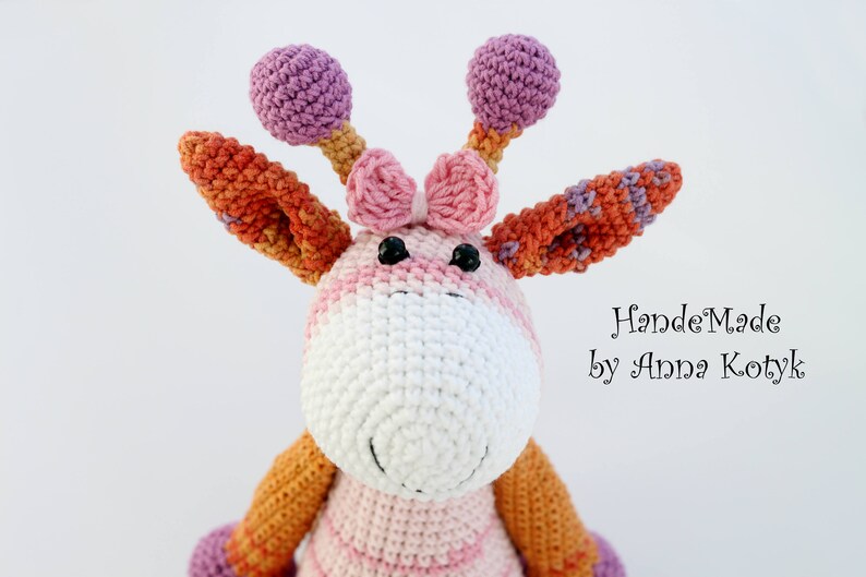 rainbow giraffe stuffed animal