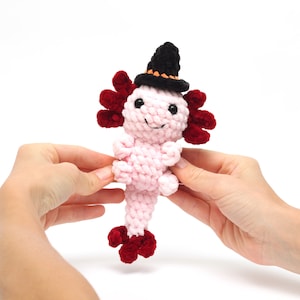 Halloween axolotl plush Cute favors adults