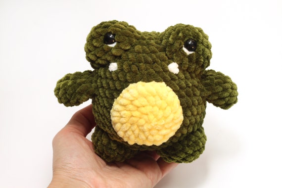 Cute Frog Plush Kawaii Frog Plushie Frog Baby Toy 