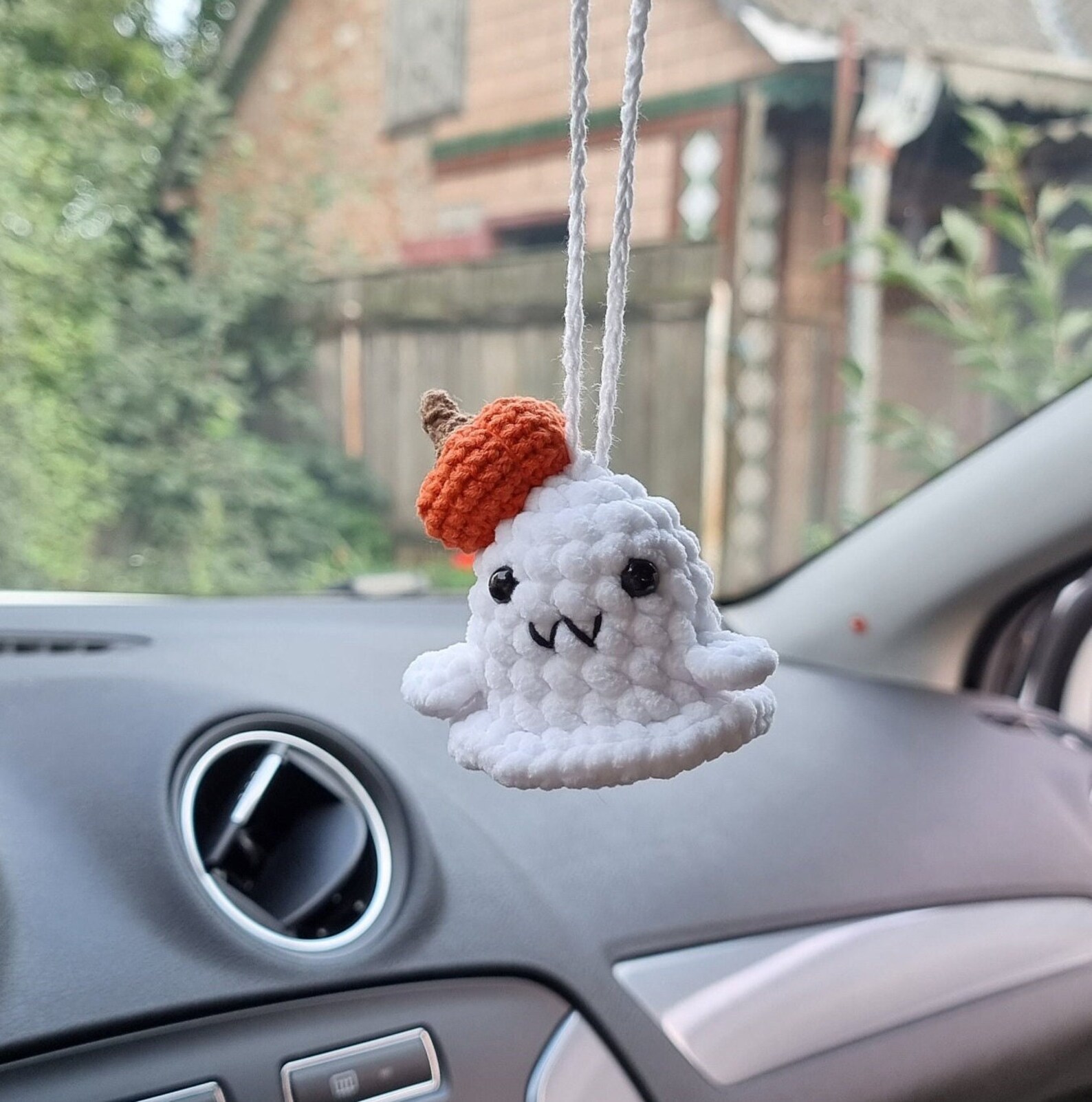 Ghost Car Accessories Halloween Car Decor Cute Ghost Couple Etsy