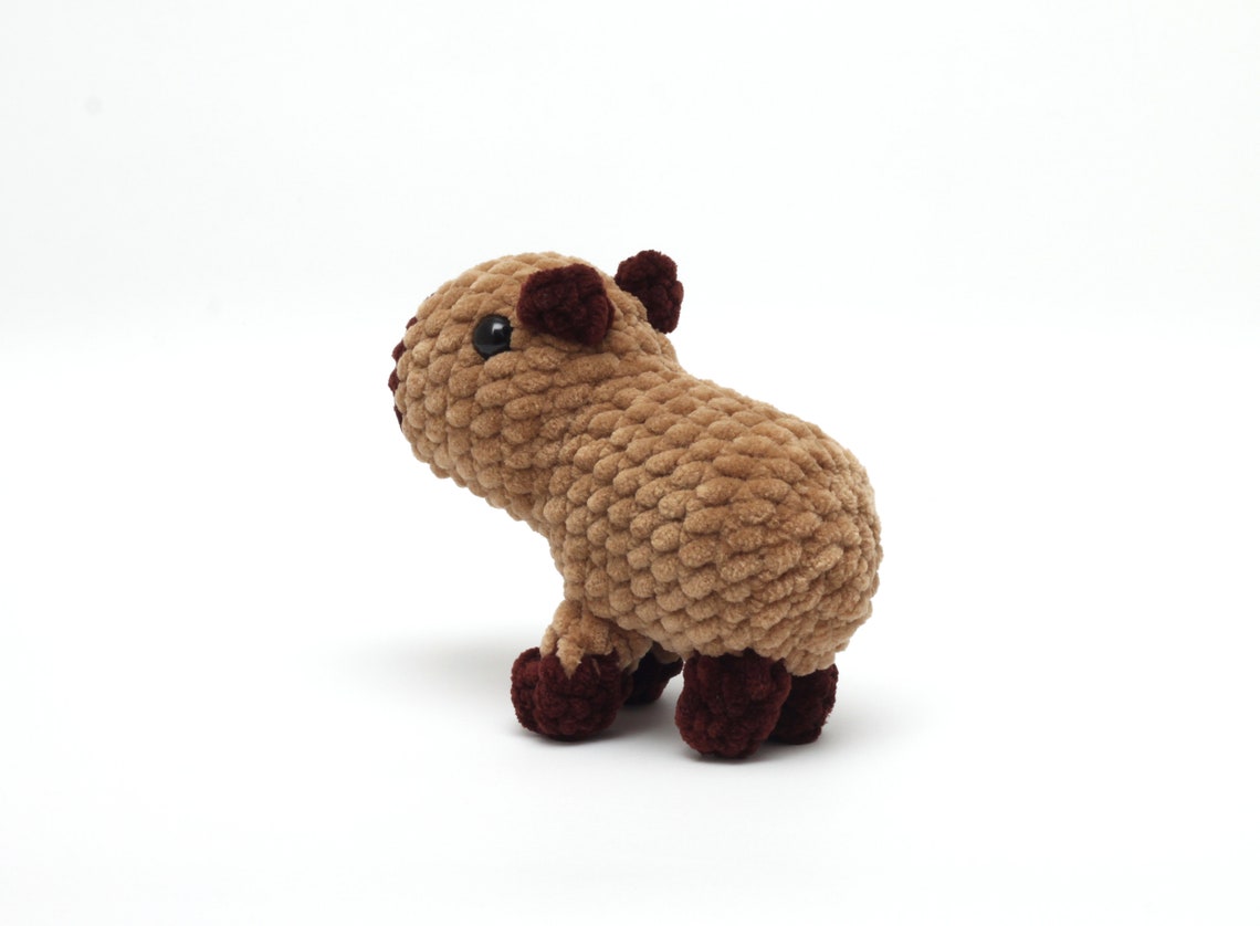 Capybara Plush Toy - Etsy Canada